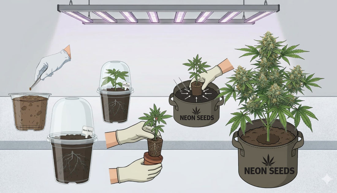 Anbauanleitung: Feminisierte Cannabissamen erfolgreich anbauen