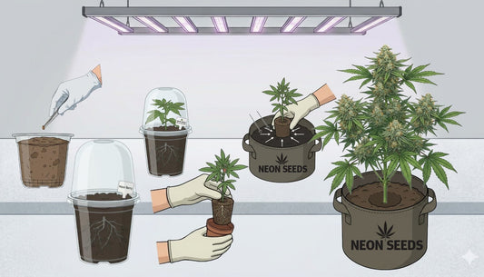 Anbauanleitung: Feminisierte Cannabissamen erfolgreich anbauen