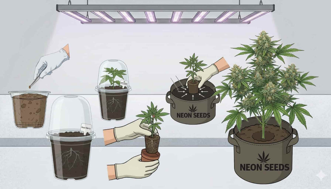 Anbauanleitung: Feminisierte Cannabissamen erfolgreich anbauen